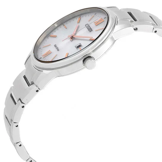 JMS always Watches Original Citizen Quartz Silver Dial Watch BM697877A