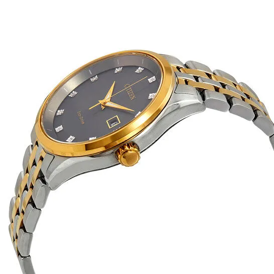 Rings Original Citizen Corso Diamond Grey Dial Twotone Mens Watch BM725854H JMS always Rings Original Citizen Corso Diamond Grey Dial Twotone Mens Watch BM725854H JMS always