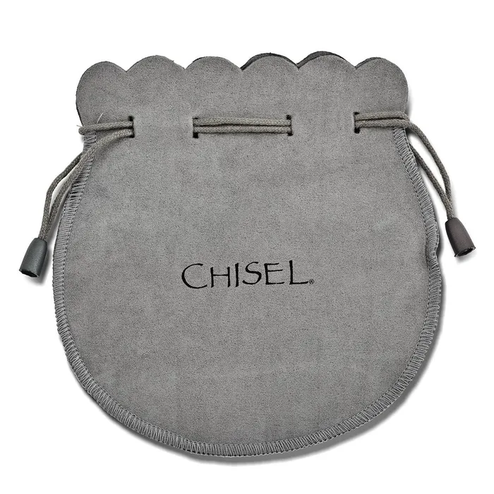 Chisel Stainless Steel Antiqued and Polished Spider Black Braided Leather 85 inch Bracelet TreasureFineJewelers Bracelets