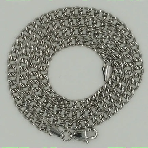 Sterling Silver Curb Chain For Men 20 to 30 inches 5 mm wide North Arrow Shop Necklaces Sterling Silver Curb Chain For Men 20 to 30 inches 5 mm wide North Arrow Shop Necklaces