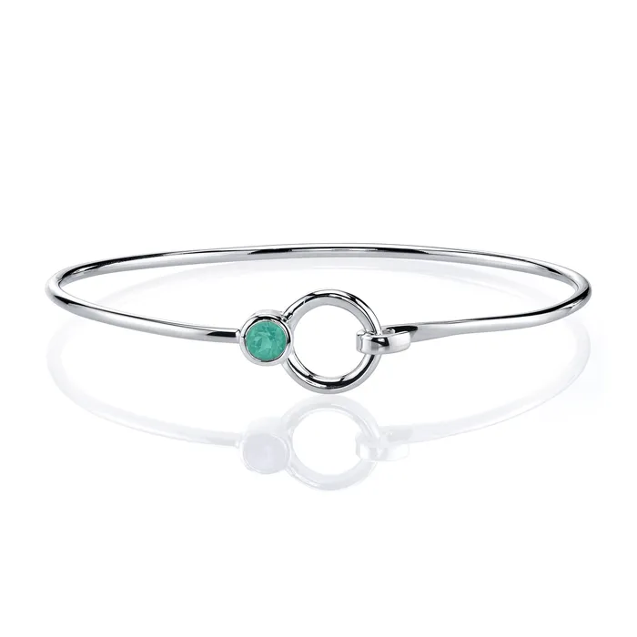Four Peaks Mining Co Bracelets Stone and Silver Bangle Bracelet Four Peaks Mining Co Bracelets Stone and Silver Bangle Bracelet