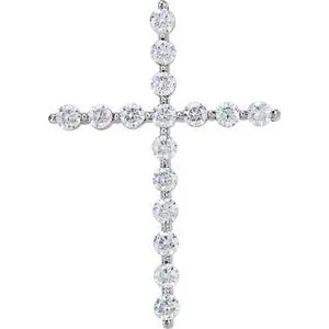 Necklaces WB Choice Jewelry Platinum 1 14 CTW Diamond Cross PendantR4230760011PSTWBC Necklaces WB Choice Jewelry Platinum 1 14 CTW Diamond Cross PendantR4230760011PSTWBC