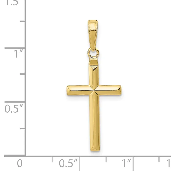 WB Choice Jewelry Necklaces 10K Reversible Latin Cross PendantWBC10C3865 WB Choice Jewelry Necklaces 10K Reversible Latin Cross PendantWBC10C3865