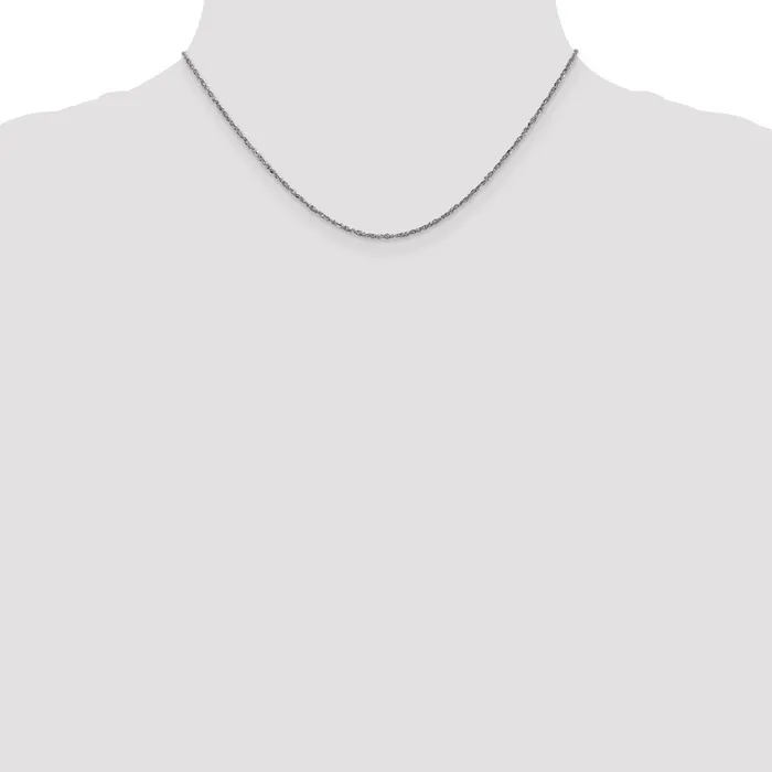 WB Choice Jewelry Necklaces 14K White Gold 17mm Ropa ChainWBCWRPA02816 WB Choice Jewelry Necklaces 14K White Gold 17mm Ropa ChainWBCWRPA02816
