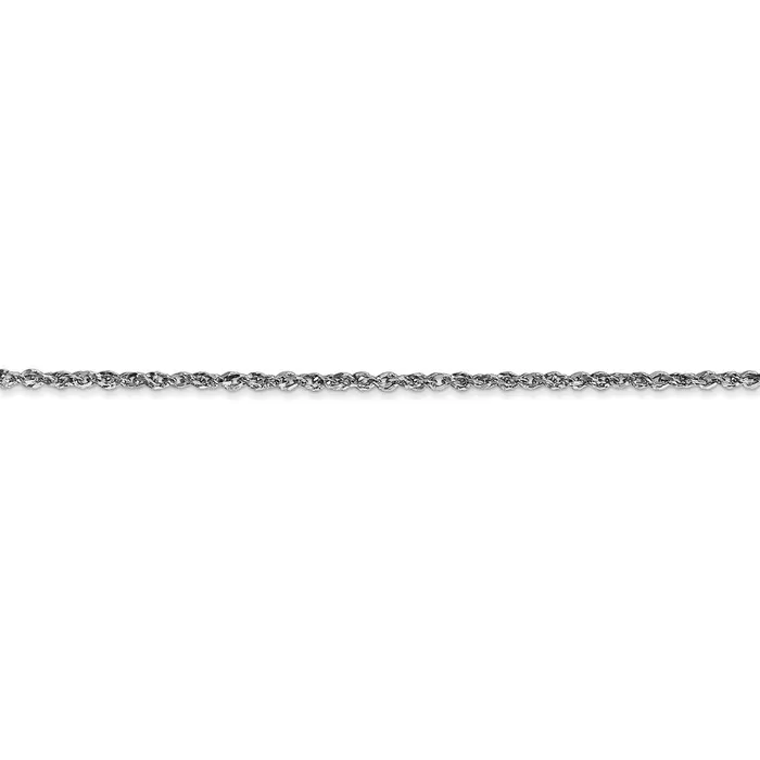 WB Choice Jewelry Necklaces 14K White Gold 17mm Ropa ChainWBCWRPA02816 WB Choice Jewelry Necklaces 14K White Gold 17mm Ropa ChainWBCWRPA02816